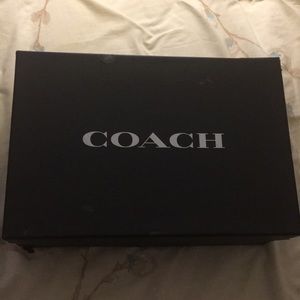 Coach New York men floral shoe